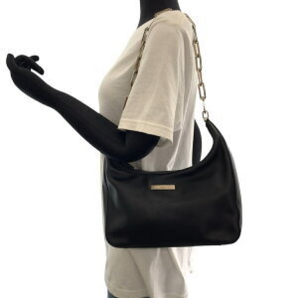 Gucci leather chain bag strap shoulder Hobo black - Picture 7 of 10